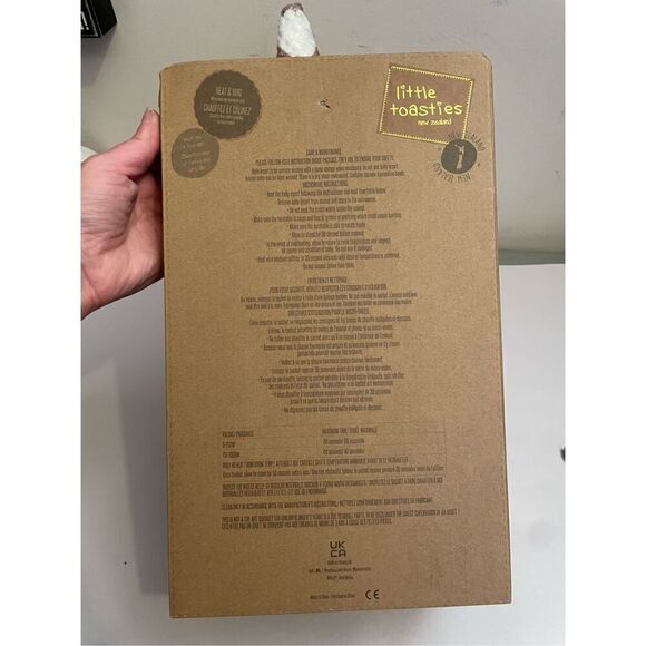 LITTLE TOASTIES "GEORGE" THE GNOME HEAT AND HUG HEATABLE PLUSH TOY NWT - Picture 4 of 8